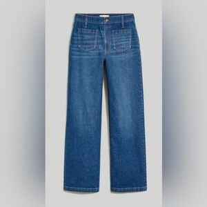 Madewell NWOT The Perfect Vintage Wide-Leg Jean Caronia Wash Size 31